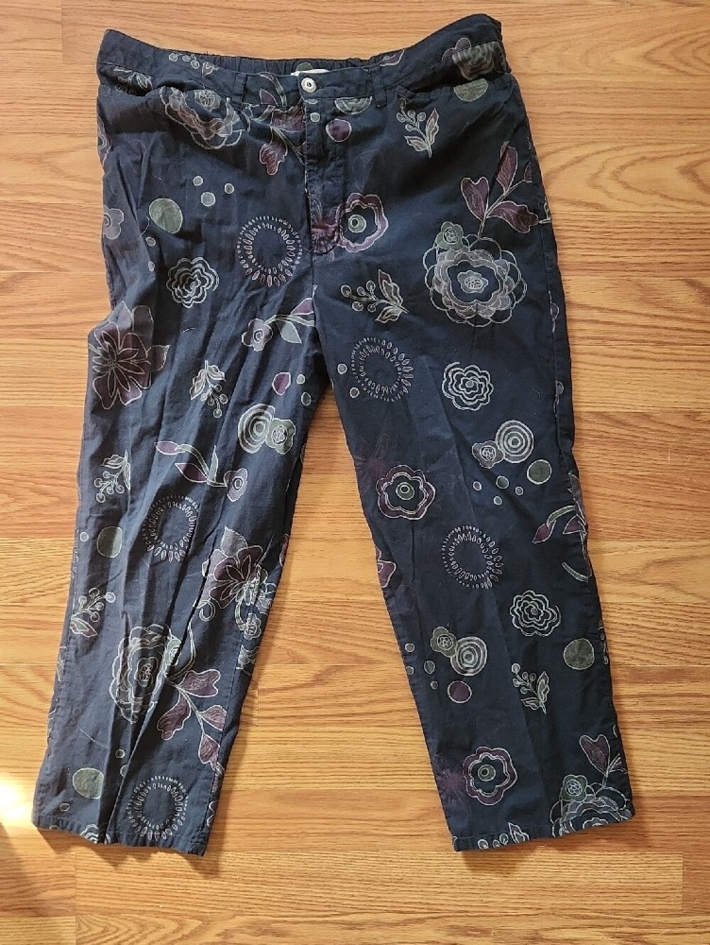 Fresh Produce Botanical Women's Ankle Pants Sz M